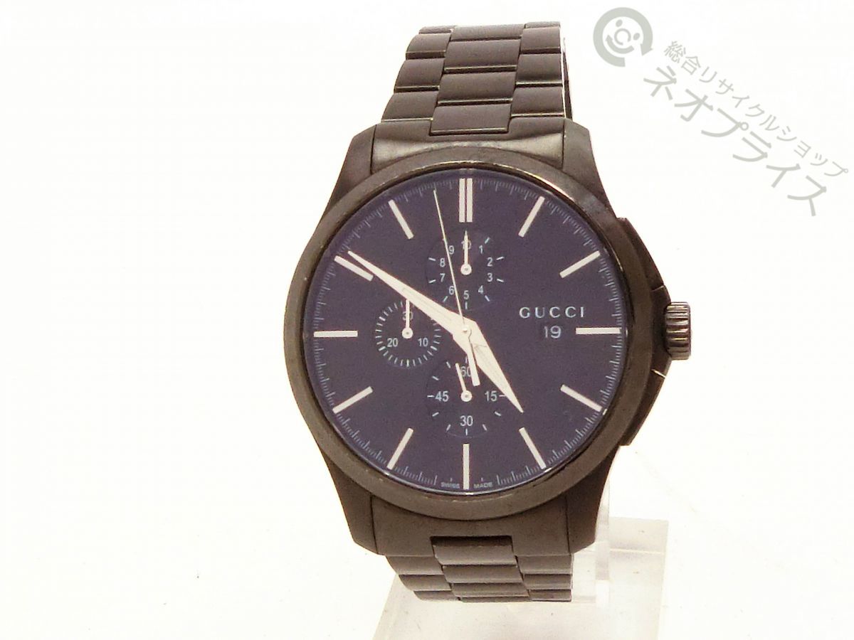 国内発送】 Ｇタイムレス 126.4/YA126469 GUCCI グッチ デイト _759836