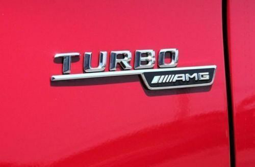 高品質版メルセデスベンツ TURBO AMG ターボ フェンダーエンブレム 左右セット A45CLA45W222W176W203W245W246R230R231W169W163W164W204W221の画像5