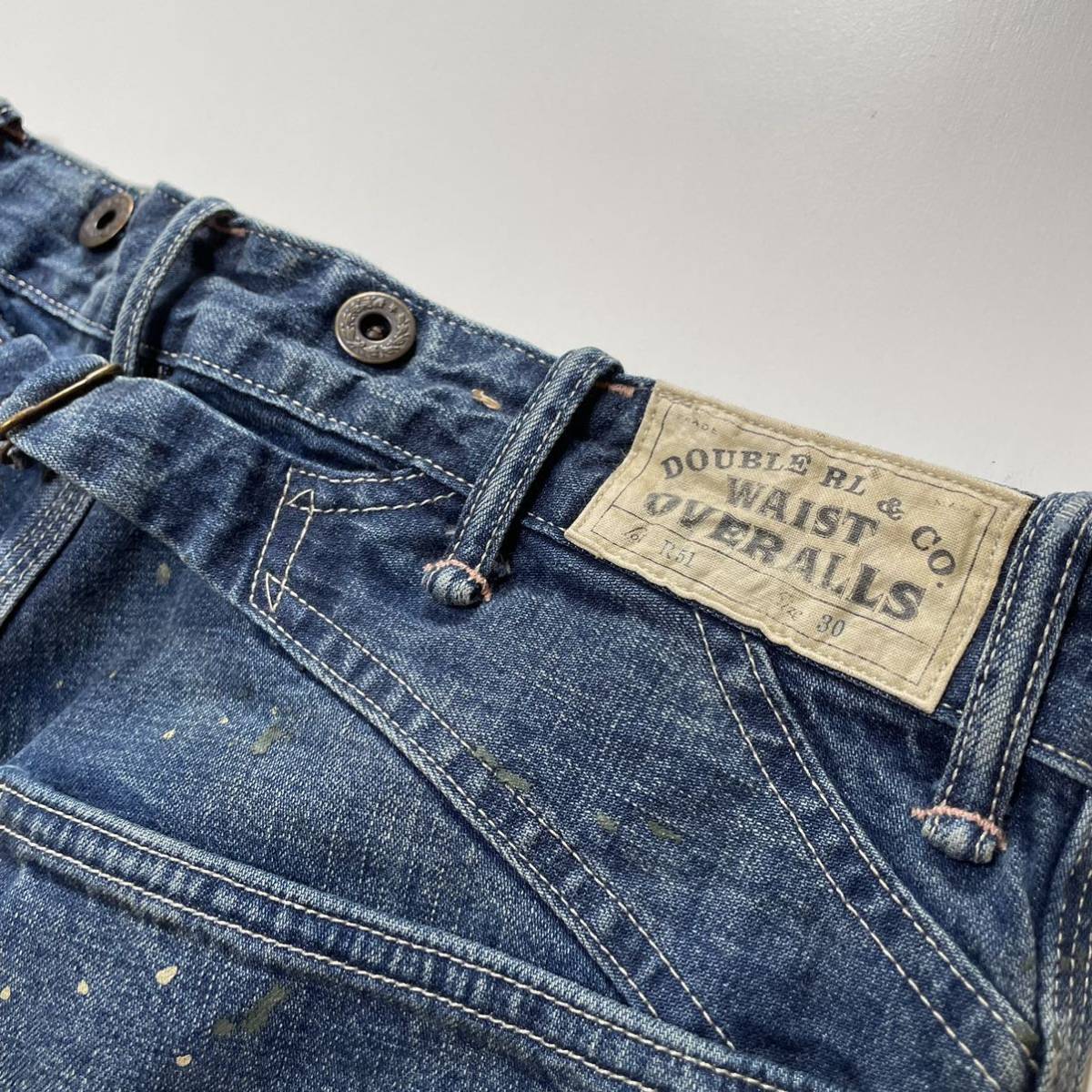 傑作】RRL ジョニーデップ愛用 “Robertson Carpenter Denim” 30 傑作】RRL ジョニーデップ愛用 “Robertson Carpenter Denim” 30