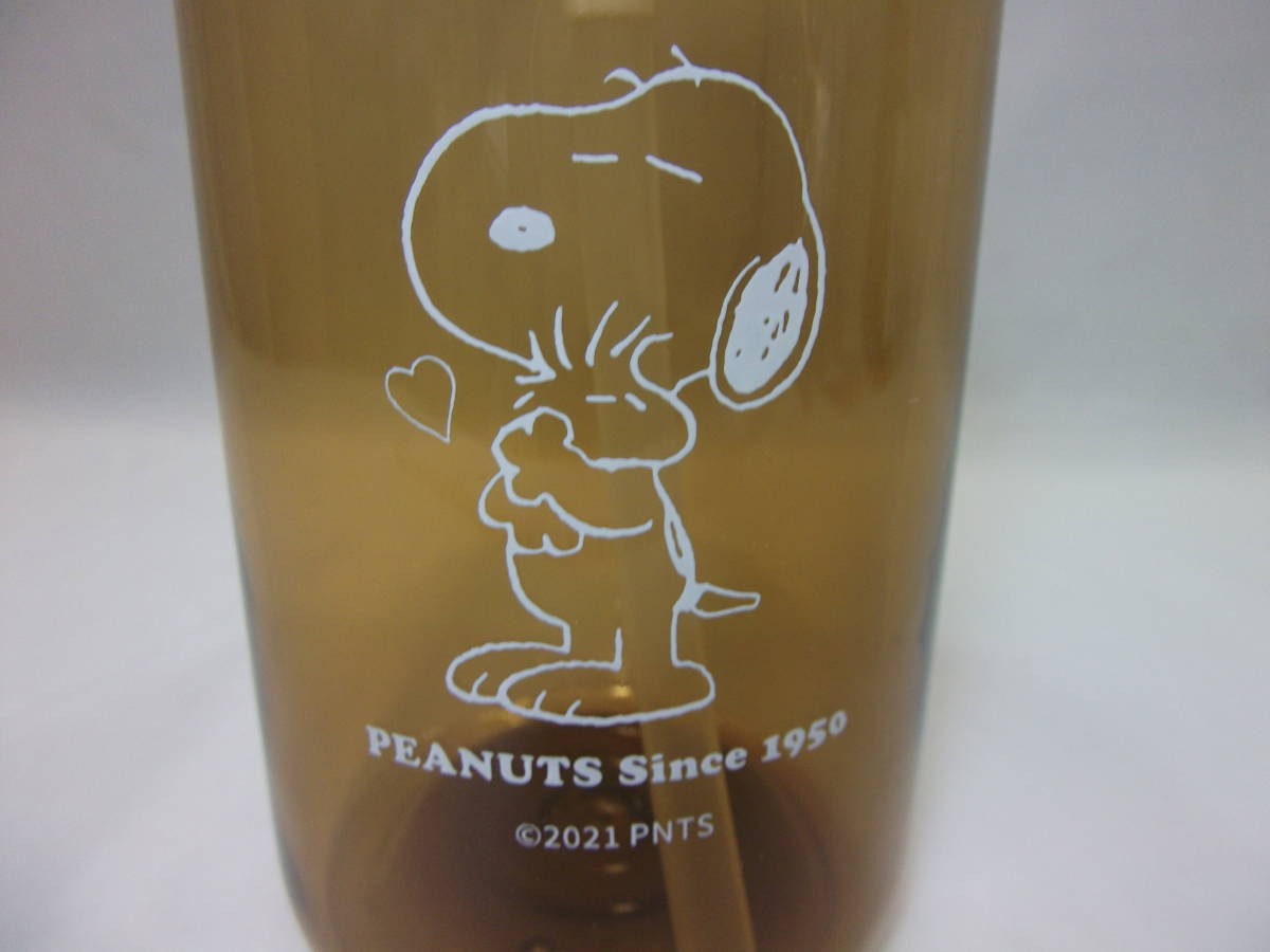 スヌーピー ６００ｍｌ ボトル 詰め替え シール付き スヌーピー ウッドストック ブラウン ディスペンサー ボトル SNOOPY_画像8