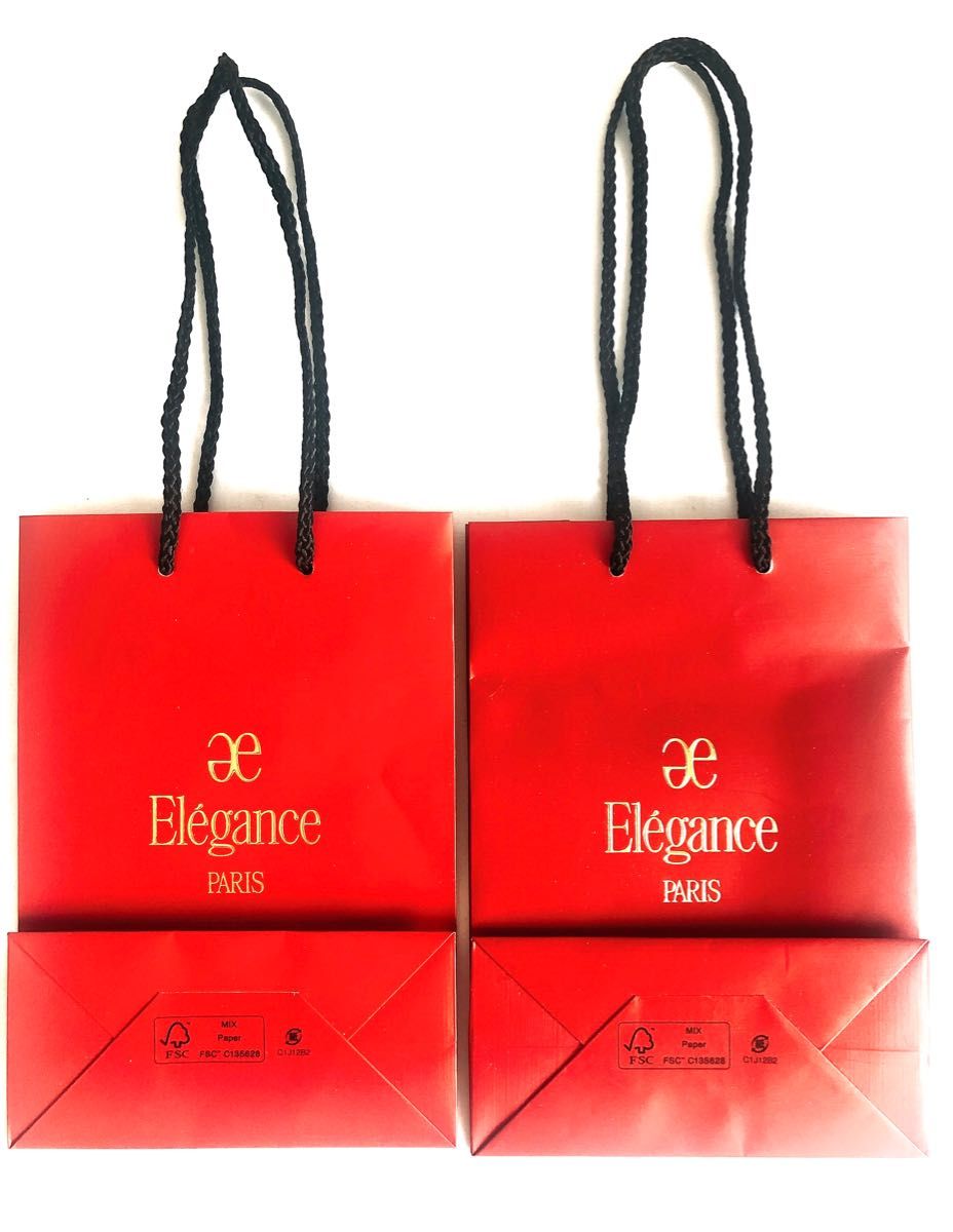 Elegance エレガンス ショッパー ショップ袋 紙袋 まとめ売り セット