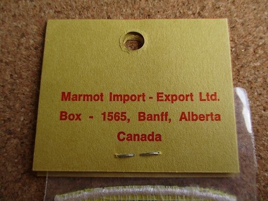 80s カナダ製 ALBERTA CANADA アルバータ 花 自然 ビンテージ 刺繍 ワッペン/Voyager 旅行 観光 土産 USA カスタム_画像6