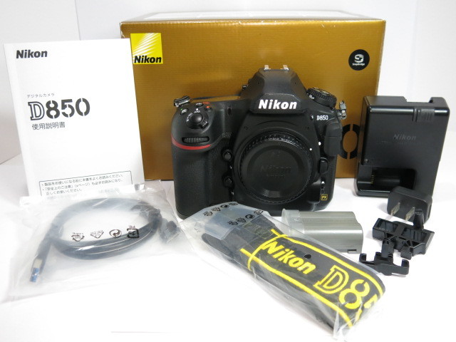 100％品質 Nikon D850 ボディー 元箱付き ニコン [管NI555] ニコン