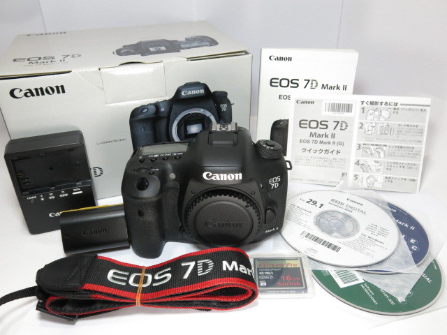 希少！！】 【 中古 】Canon EOS 7D MarkII ボディー ExtremePro 16GB