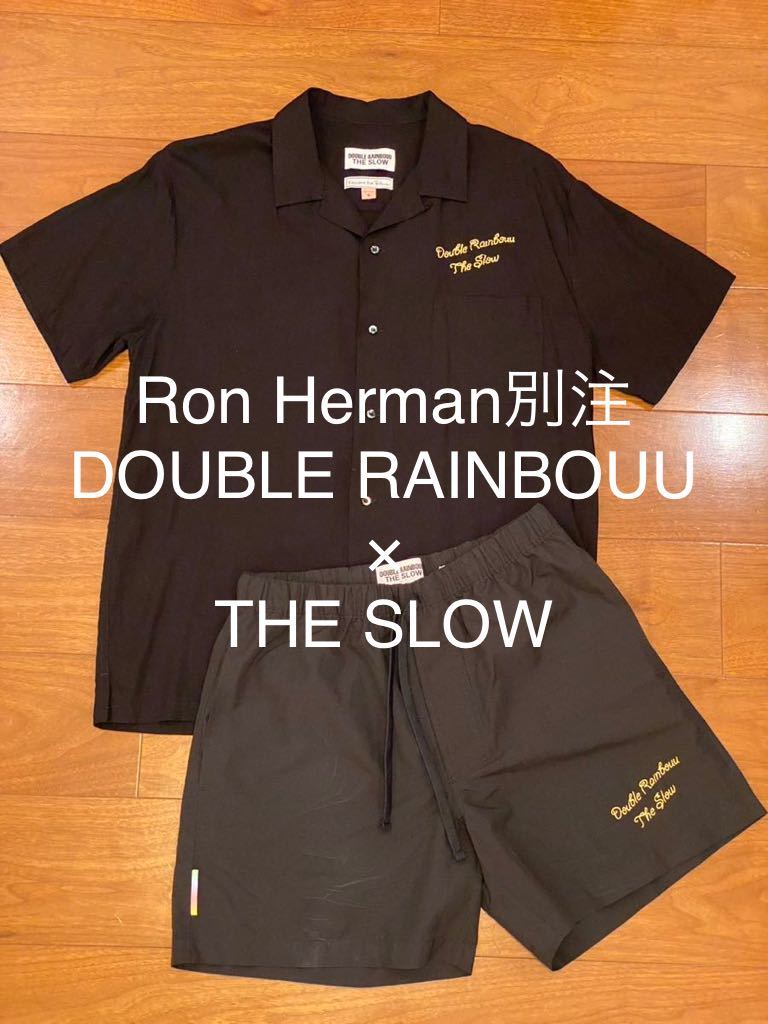 Double Rainbouu ロンハーマン アロハシャツ ショーツ セット