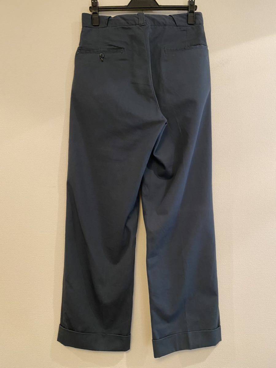 50*s 60*s work pants USA made cotton Vintage chino cotton Vintage America navy vintage 50s 60s