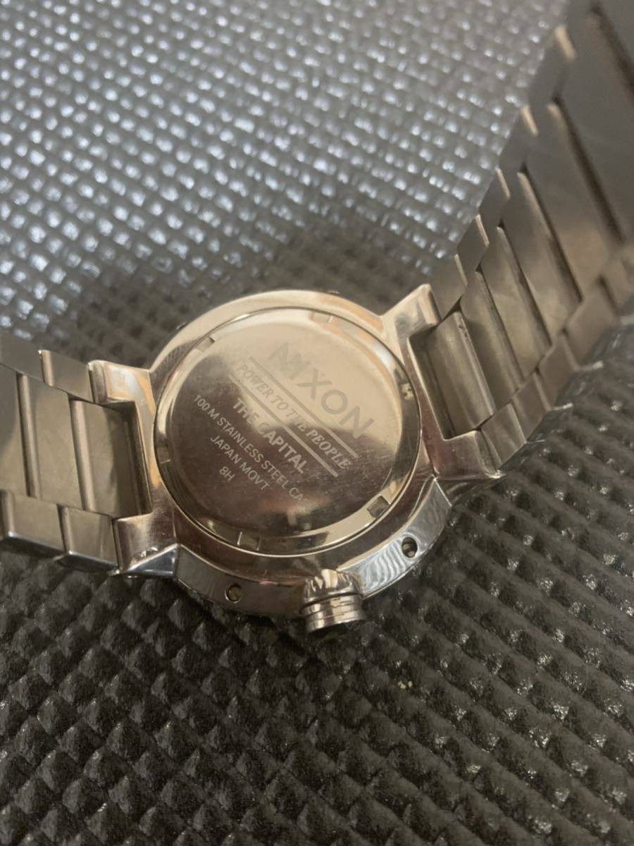 NIXON ニクソン 時計 キャピタル 腕時計 メンズ ウォッチ アナログ THE CAPITAL A090-000 時計 ダイバー おしゃれ 防水 ダイビング_画像4