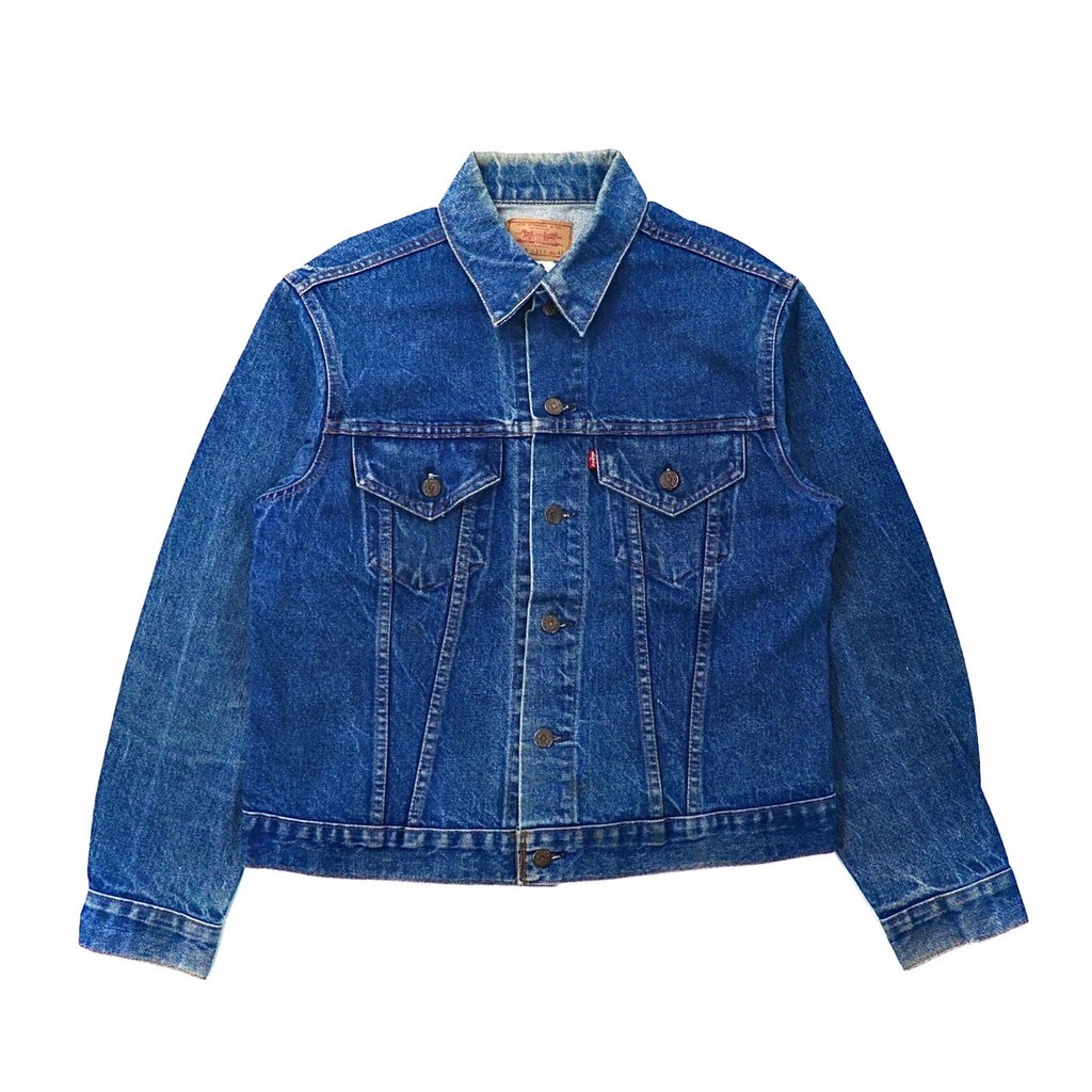 人気商品】 LEVI'Ｓ デニムジャケット 42 ブルー 70505 USA製 XLサイズ