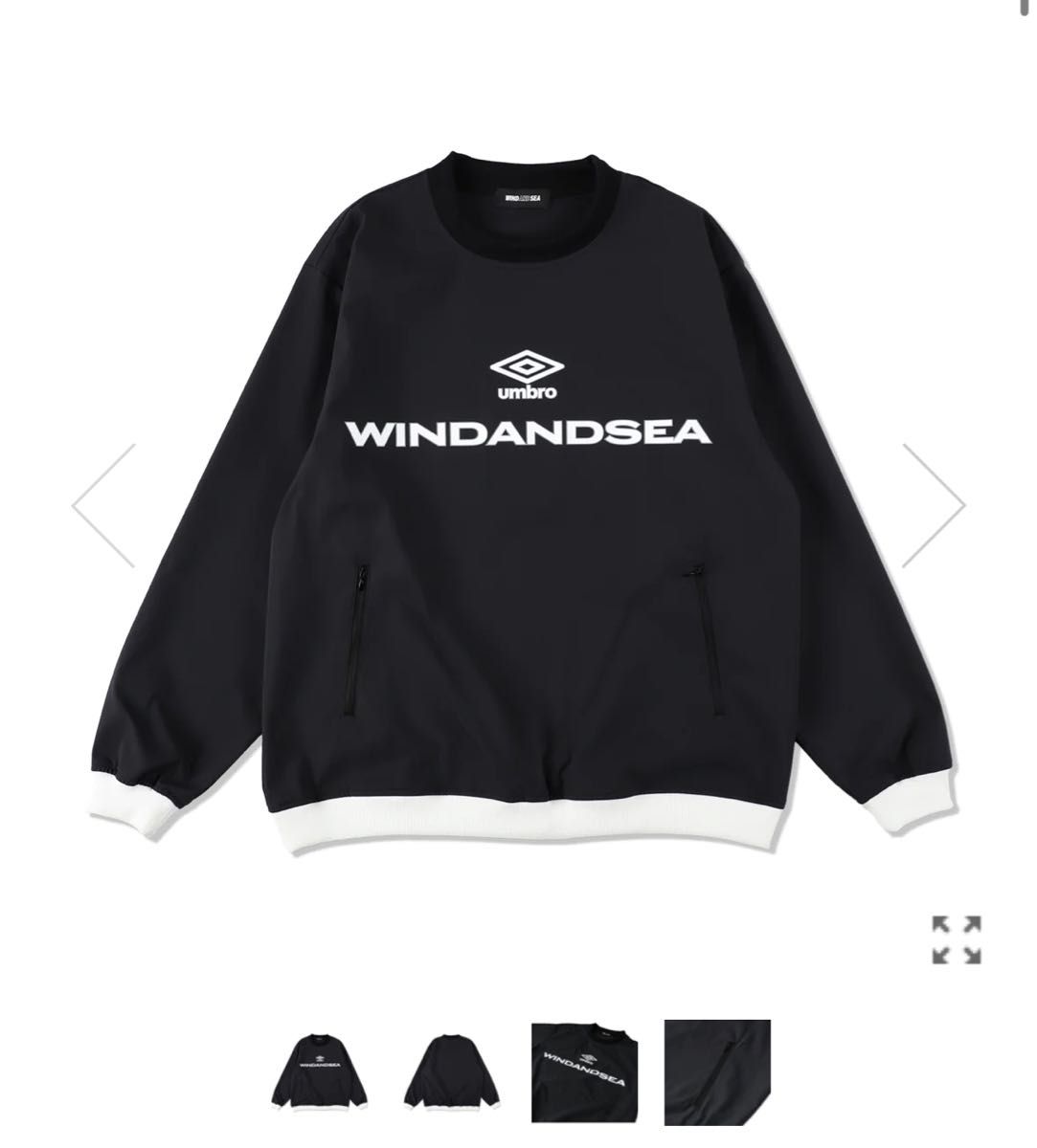 XLサイズ】WIND AND SEA × UMBRO ロンT-