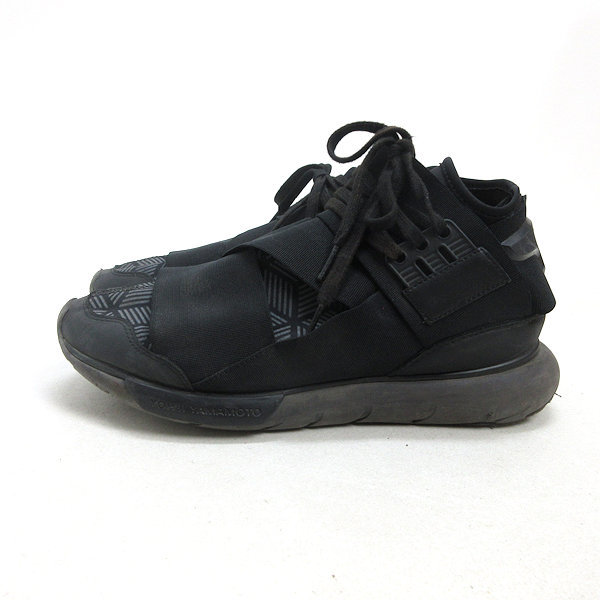 定期入れの y■17SS【26.5cm】アディダス/ADIDAS ランニングシューズ■黒MENS/8【中古】 HIGHヨウジヤマモト QASA Y-3 26.5cm 定期入れの y■17SS【26.5cm】アディダス/ADIDAS ランニングシューズ■黒MENS/8【中古】 HIGHヨウジヤマモト QASA Y-3 26.5cm