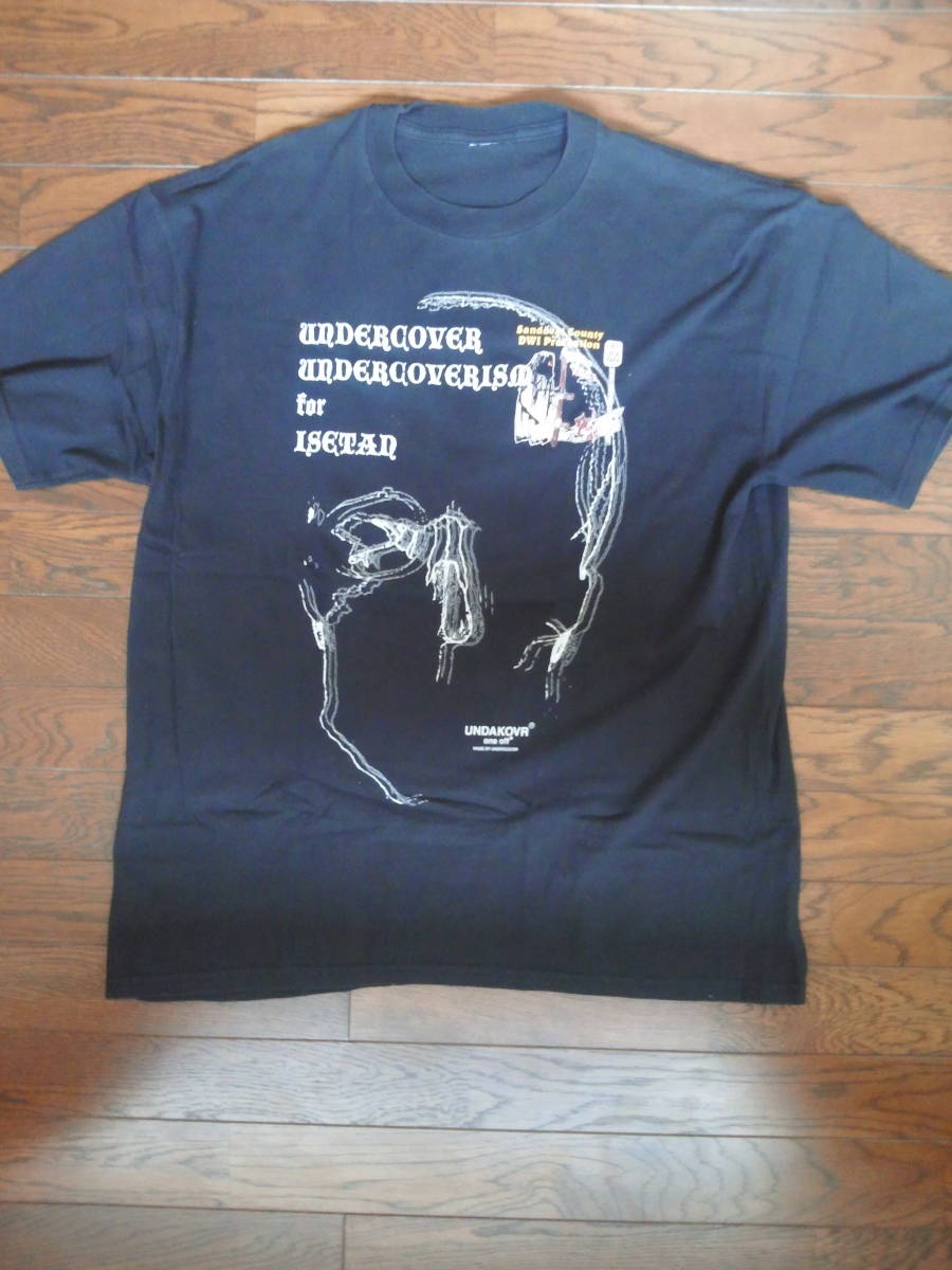 アンダーカバー one off 半袖Tシャツ 黒 UNDERCOVER アンダーカバー