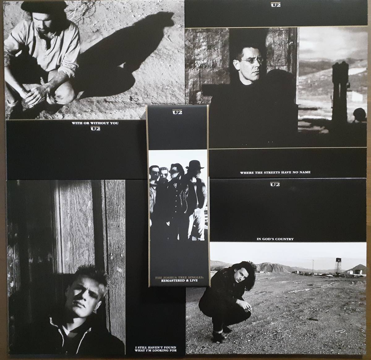  U2 - The Joshua Tree Singles: Remastered & Live　ファンクラブ 限定盤 10” シングル・レコード 4枚組 セット :　ヨシュア・トゥリー_画像2