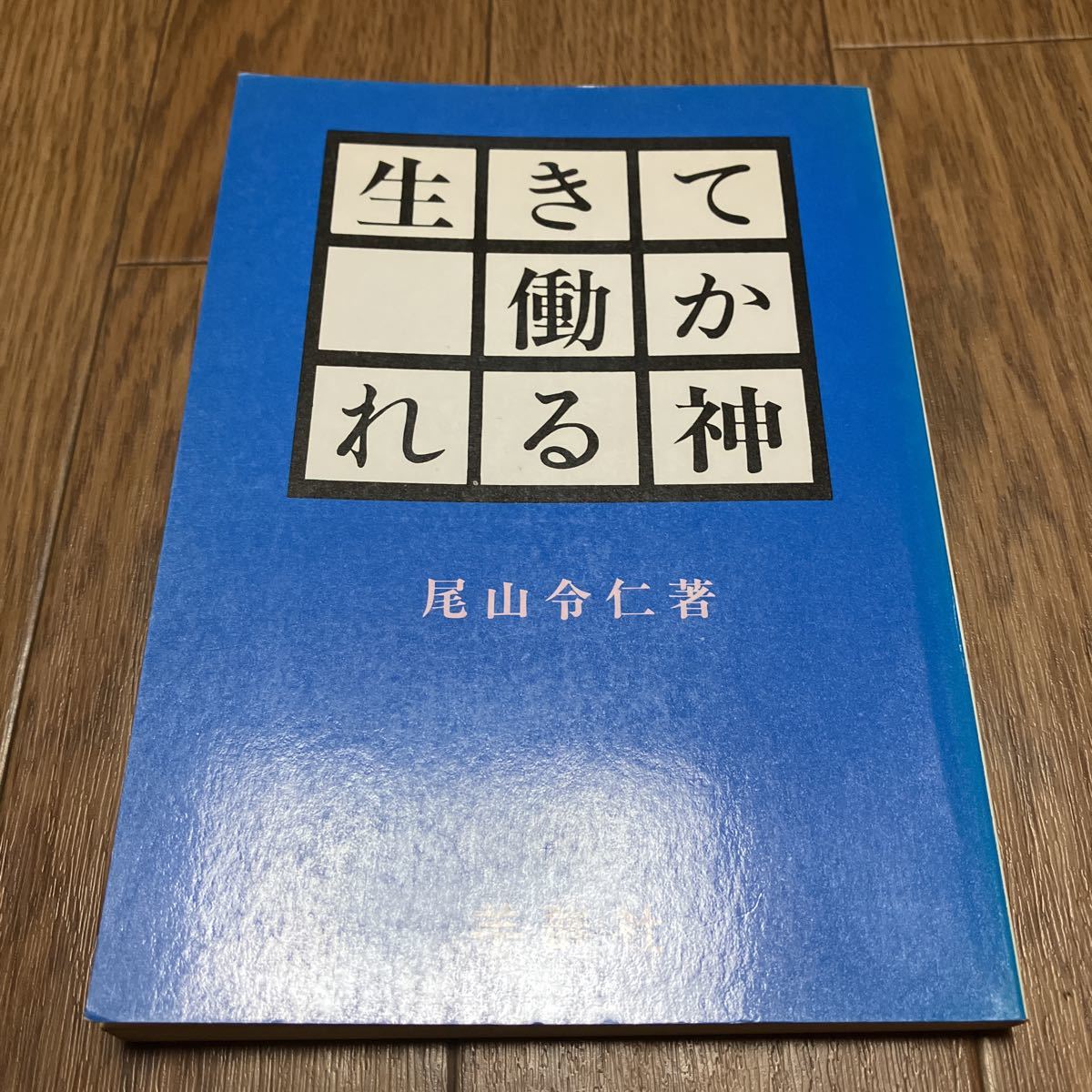 生きて働かれる神 尾山令仁 羊群社 キリスト教 聖書 送料無料_画像1