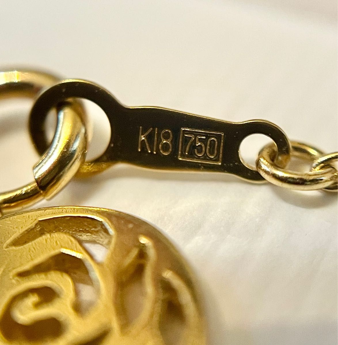 お値下げ K18YG 2 65g 0 20ct 45㎝ バータイプ ダイヤモンドネックレス