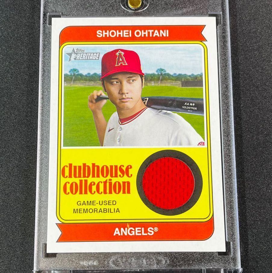 最新 2023 Topps Heritage 大谷翔平 実使用ジャージ | JChere雅虎拍卖代购