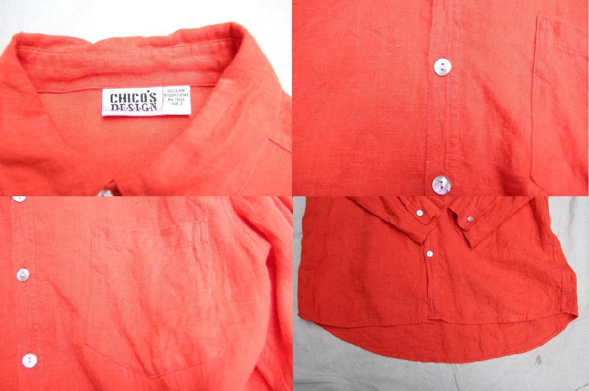 Chico Design L/S Linen Shirts_画像3