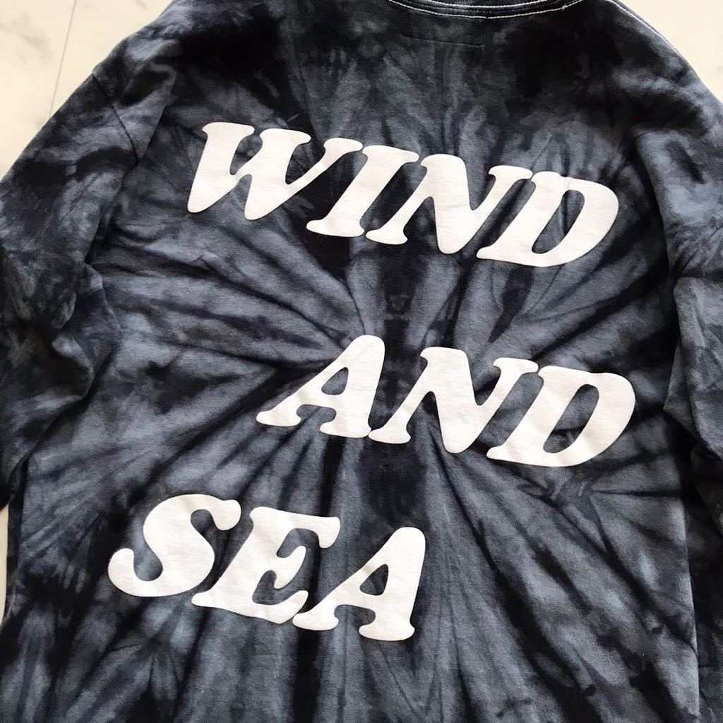 WIND AND SEA ウィンダンシー logo ロンt グレー L | eliq.hu