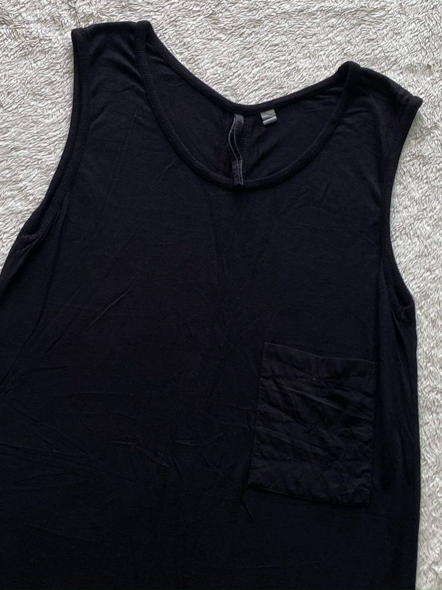 SILENT sizeXS cut and sewn One-piece long T-shirt black black silent 