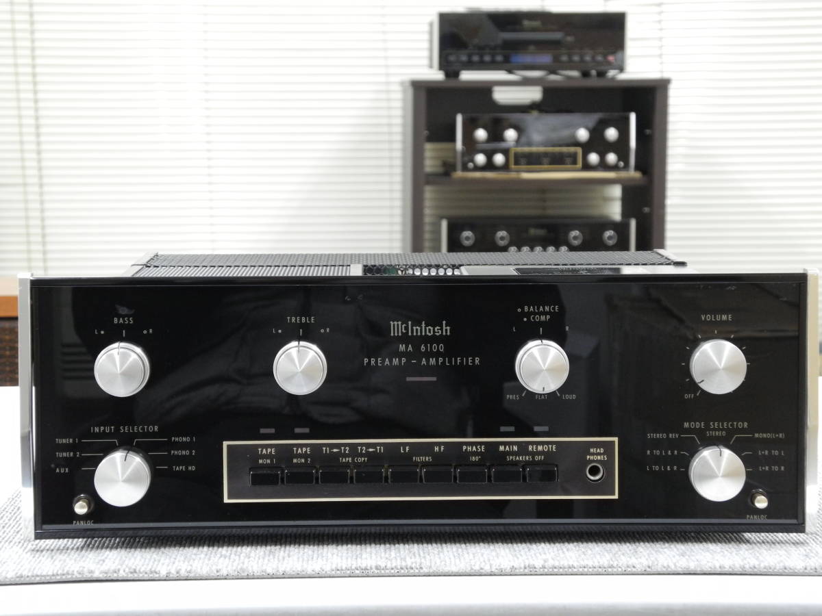 McIntosh MA6100 マッキントッシュ プリメインアンプ【オーバーホール実施品 2年保証】_画像1