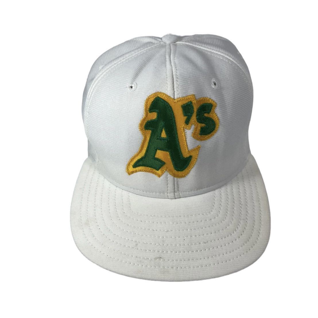 ■ 60s 60年代 USA製 ビンテージ New Era MLB Athletics スナップバック ベースボール キャップ 帽子 CAP ニューエラ アスレチックス ■_画像1
