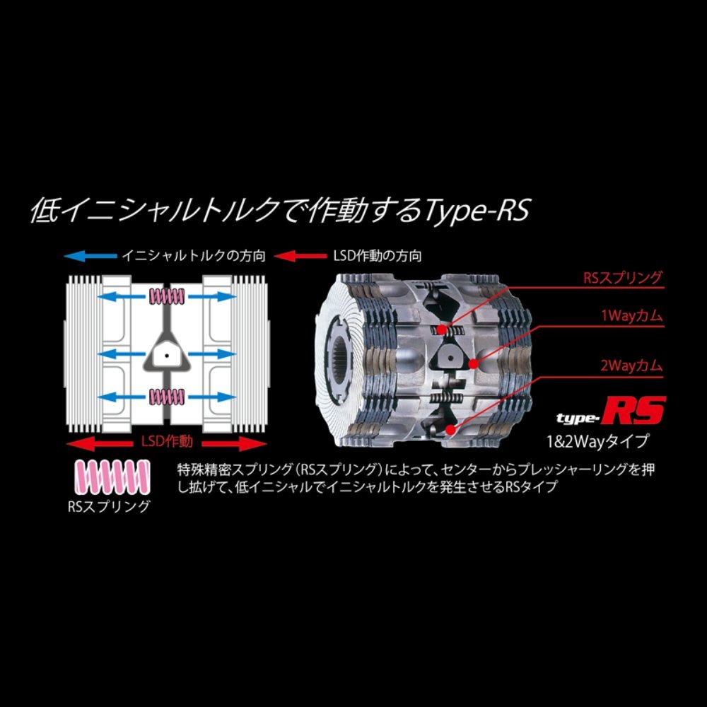 【CUSCO/クスコ】 LSD type-RS 1WAY スバル プレオ RA2 1998.2~2010.1 [LSD-171-F]_画像3