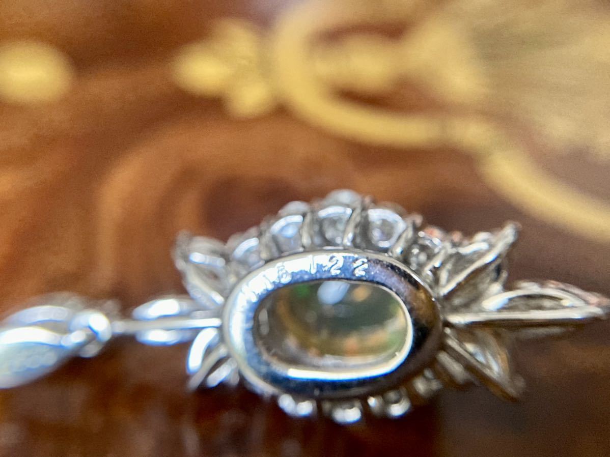 pt900 天然ファイヤオパール1.22ct D1.16ペンダントトップ | inmano.com.br
