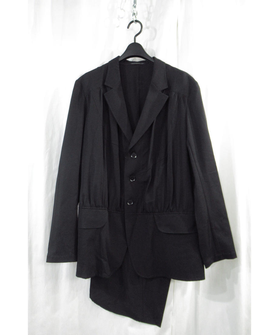 福袋 2021aw yohji yamamoto pour homme デザインジャケット（HX-J44-100） テーラードジャケット、ブレザー
