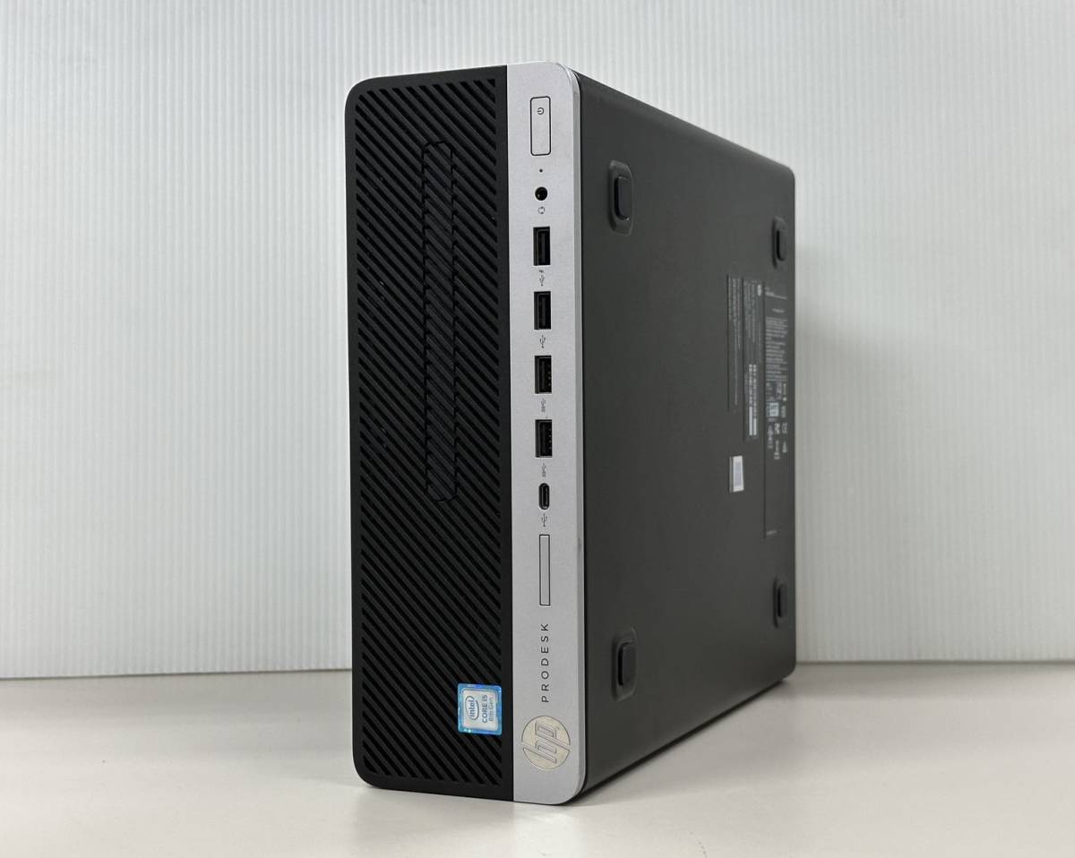 □HP ProDesk 600 G4 SFF□Core i5 8400T 6コア 6スレッド□秒速起動