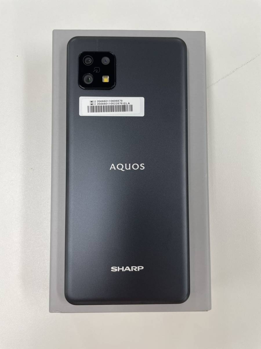新品未使用　AQUOS sense6 SH-M19 64GB　 ブラック　SIMフリー_画像4