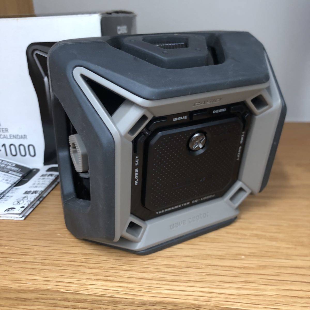 CASIO 電波時計 GQ-1000/GQ-1000J-8JF チタニウムシルバー G CASIO 電波時計 GQ-1000/GQ-1000J-8JF チタニウムシルバー G