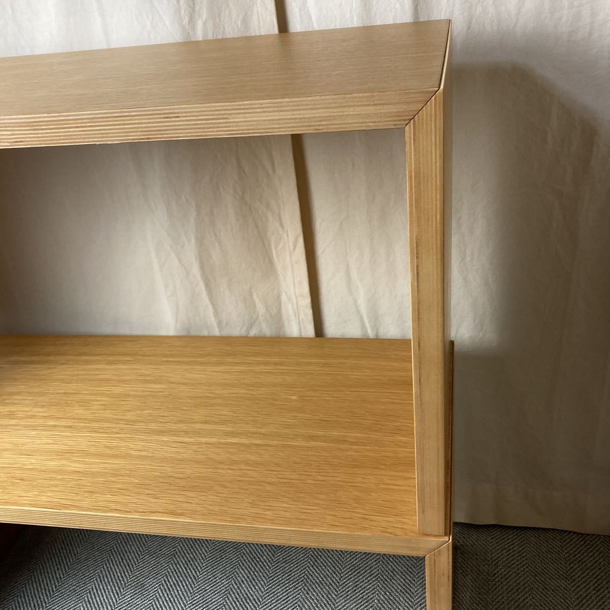 2個セット MUJI 無印良品・コの字の家具・オーク材・幅70cm 2個セット MUJI 無印良品・コの字の家具・オーク材・幅70cm