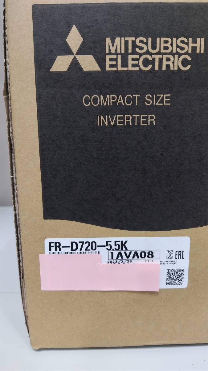 2023年製新品 FR-D720-5.5K 】5.5kw 三菱インバータ 三菱インバーター