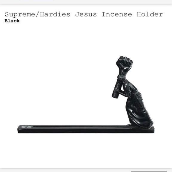 【新品】23ss Supreme / Hardies Jesus Incense Holder Black シュプリーム ハーディーズ イエスス インセンス ホルダー ブラック