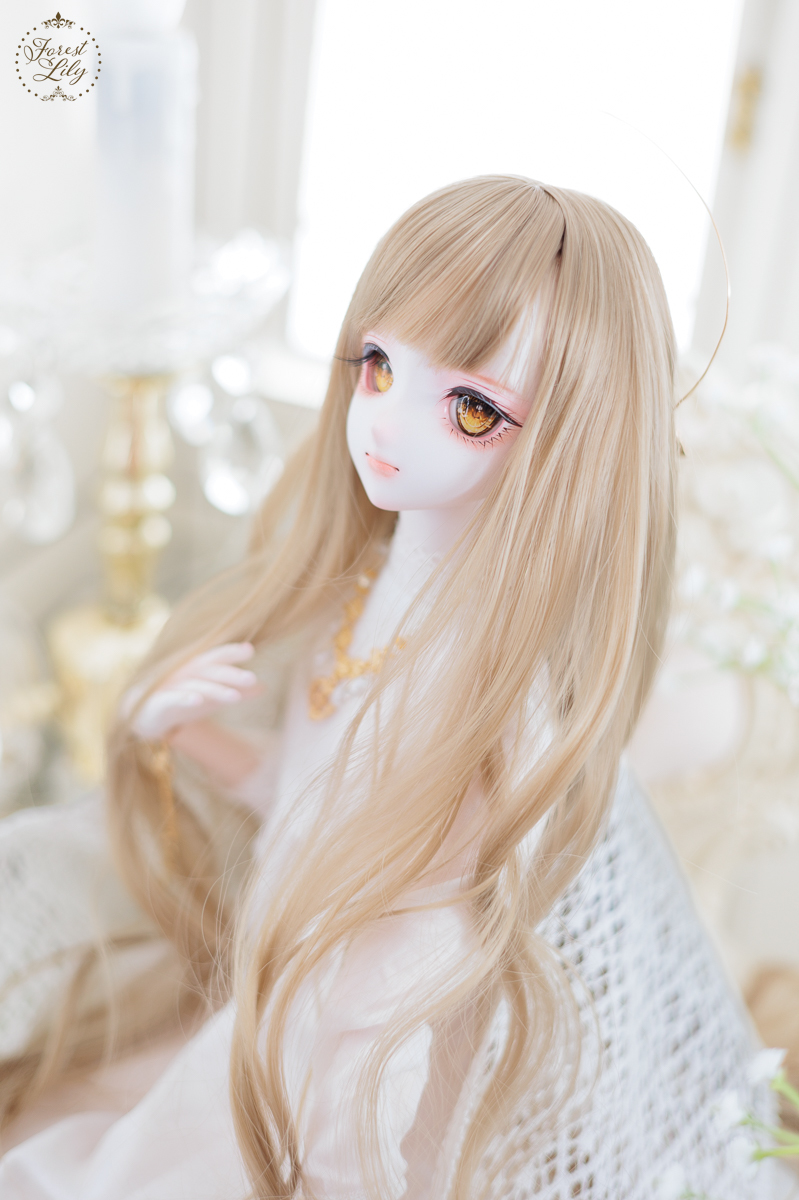 【Forest Lily】DDH-09 SW肌 白肌塗装　カスタムヘッド　＋アイ 　ボークス　DD　ドルフィードリーム　DollfieDream　_画像8