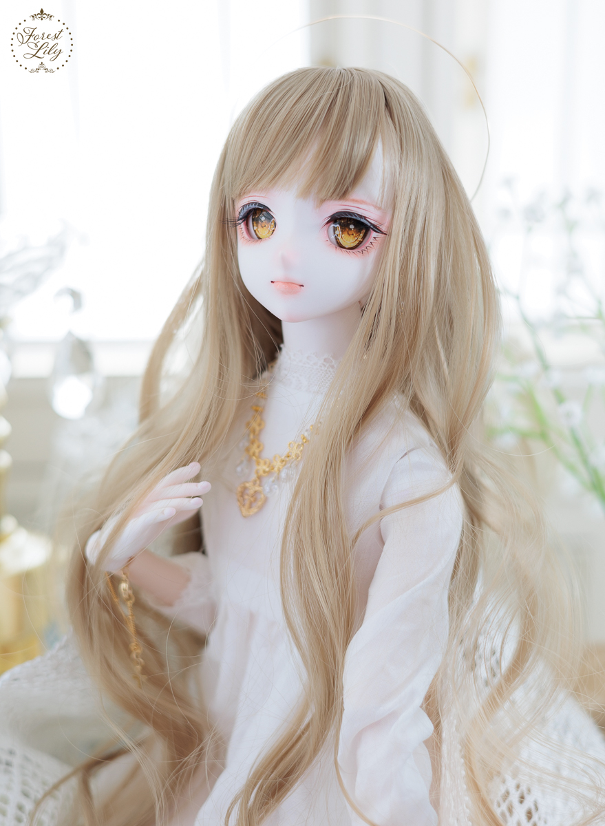 【Forest Lily】DDH-09 SW肌 白肌塗装　カスタムヘッド　＋アイ 　ボークス　DD　ドルフィードリーム　DollfieDream　_画像7