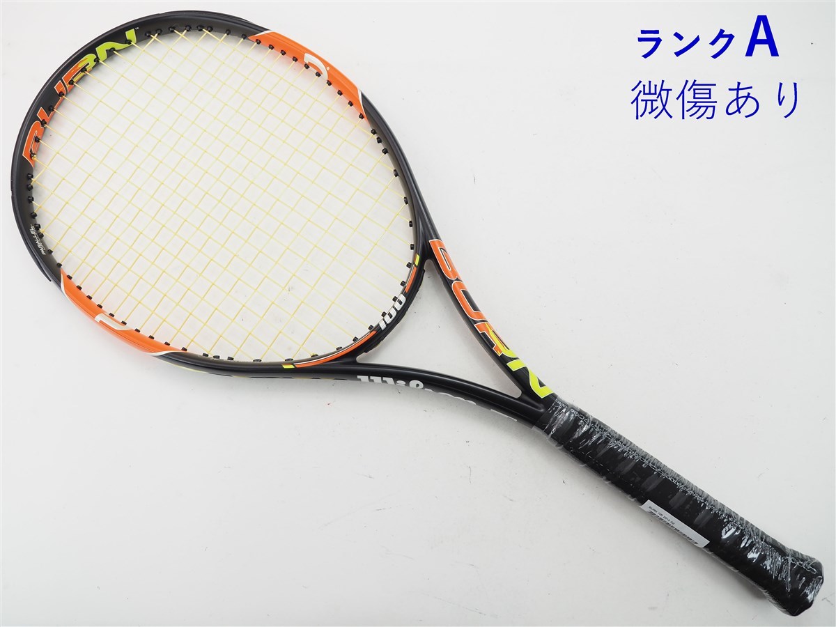 中古 テニスラケット ウィルソン バーン 100 2015年モデル (G2)WILSON BURN 100 2015_画像1