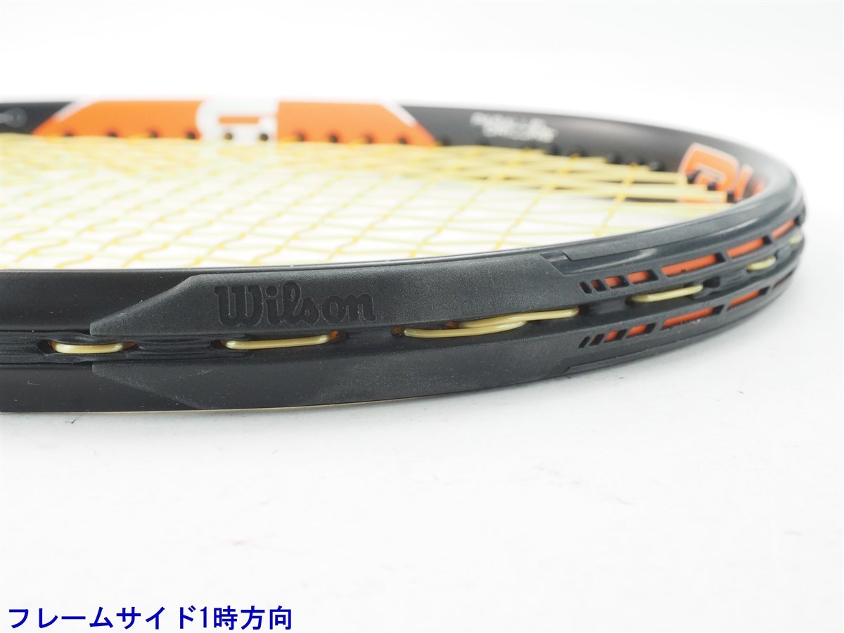 中古 テニスラケット ウィルソン バーン 100 2015年モデル (G2)WILSON BURN 100 2015_画像7