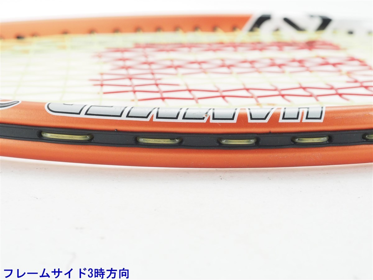 中古 テニスラケット ウィルソン ハンマー 25 2002年モデル【ジュニア用ラケット】 (G0)WILSON HAMMER 25 2002_画像8