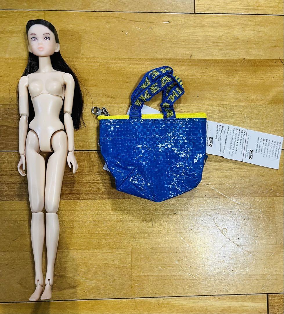 ikea Ikea kno-lig кольцо для ключей мини сумка Mini сумка новый товар синий Licca-chan ruruko Jenny 