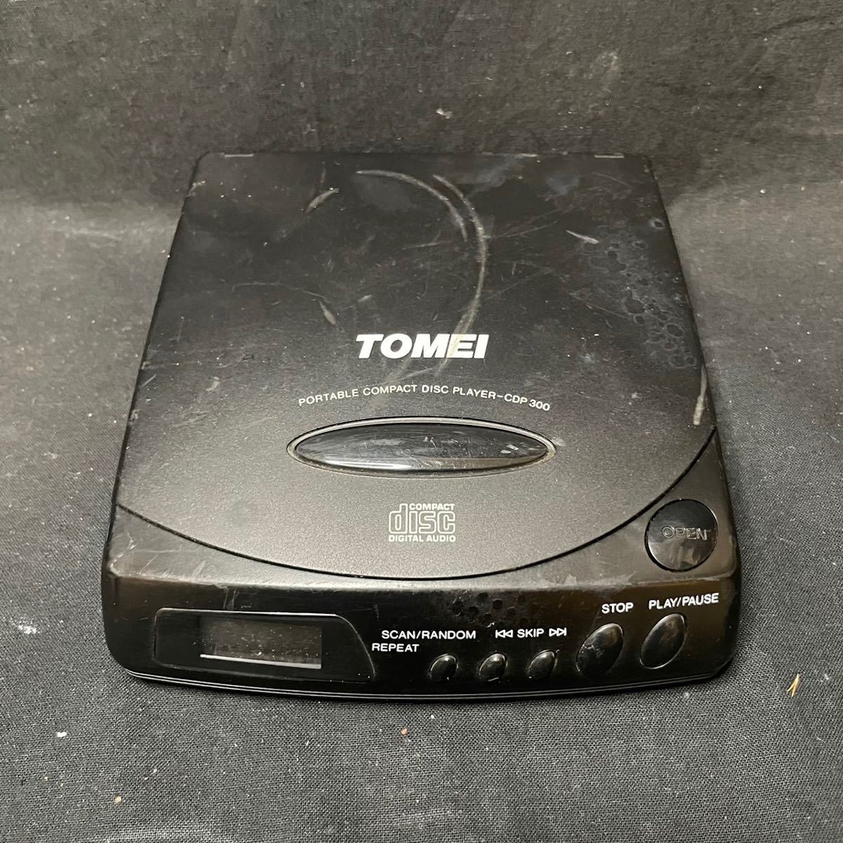  rare goods? TOMEI CDP-300 portable CD player small size Tomei Powered? ROM Tune for?