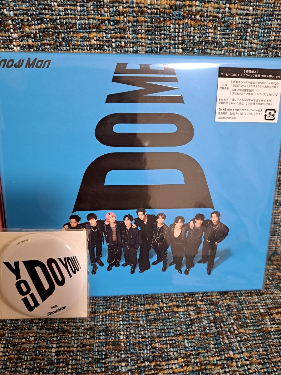 新品 未使用 i DO ME Snow Man 初回盤A Blu-ray シリアルナンバー付き