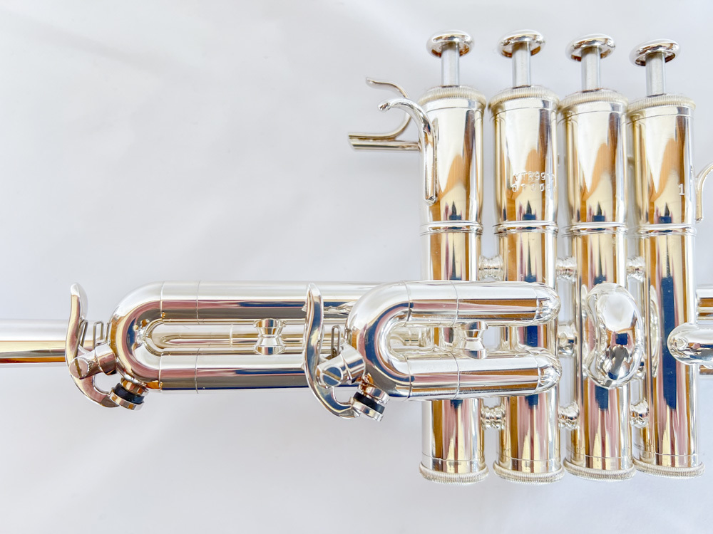 超レア【良品】YAMAHA Piccolo Trumpet YTR-9910 in C-Bb-A 　ヤマハ　ピッコロトランペット　C-Bb-A管_画像2