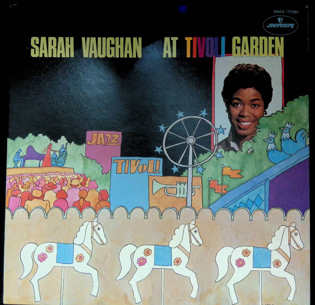 LPレコード　サラ・ヴォーン　Sarah Vaughan - At Tivoli Garden SMX-7081　YL100 04_画像1