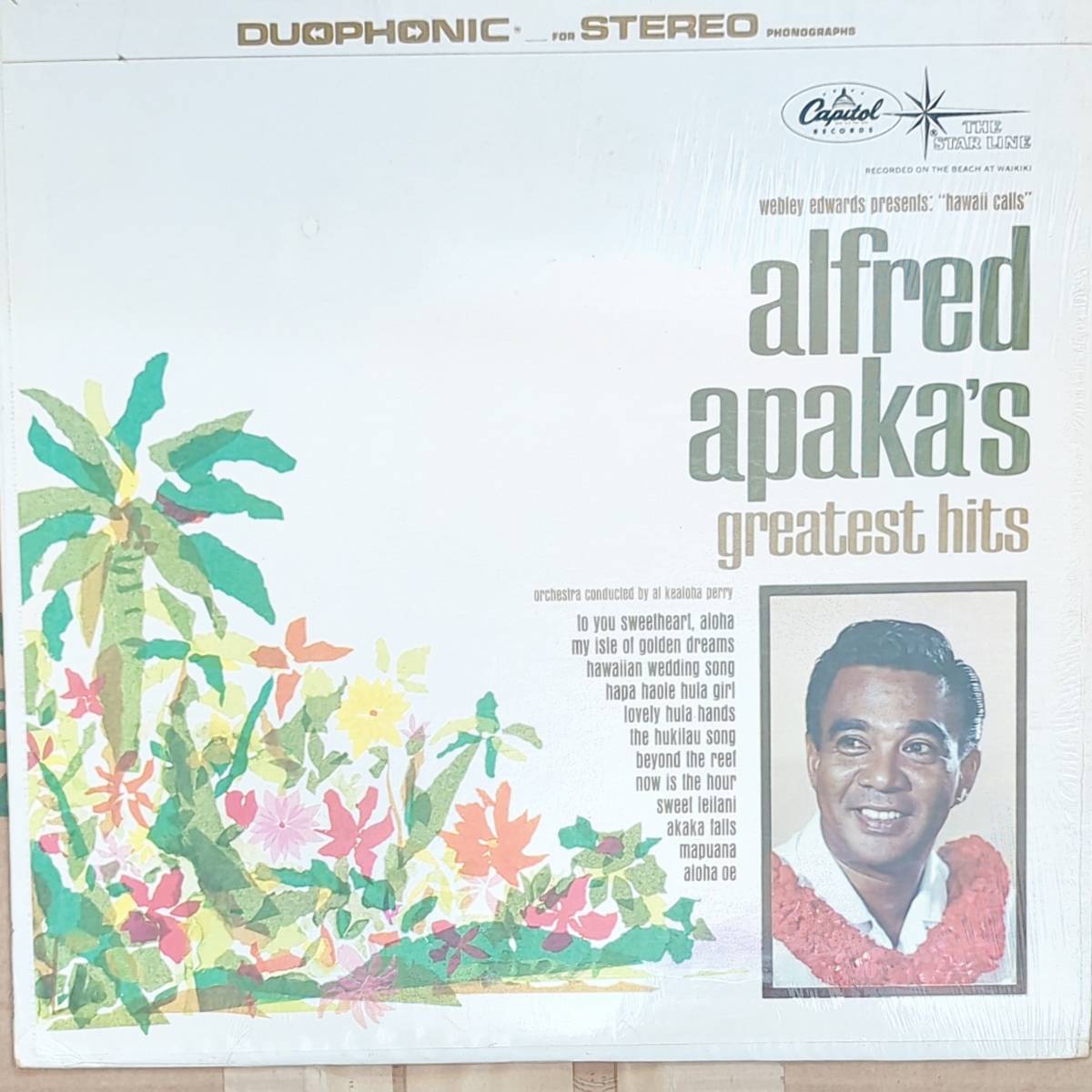 LP レコード　US盤　Alfred Apaka - Alfred Apaka's Greatest Hits DT 2088　YL103 30_画像1