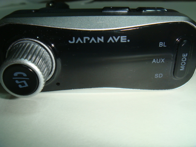 JAPAN　AVE.　FMトランスミッター　microSDカード挿入口付き　急速充電　シガーソケット_画像5