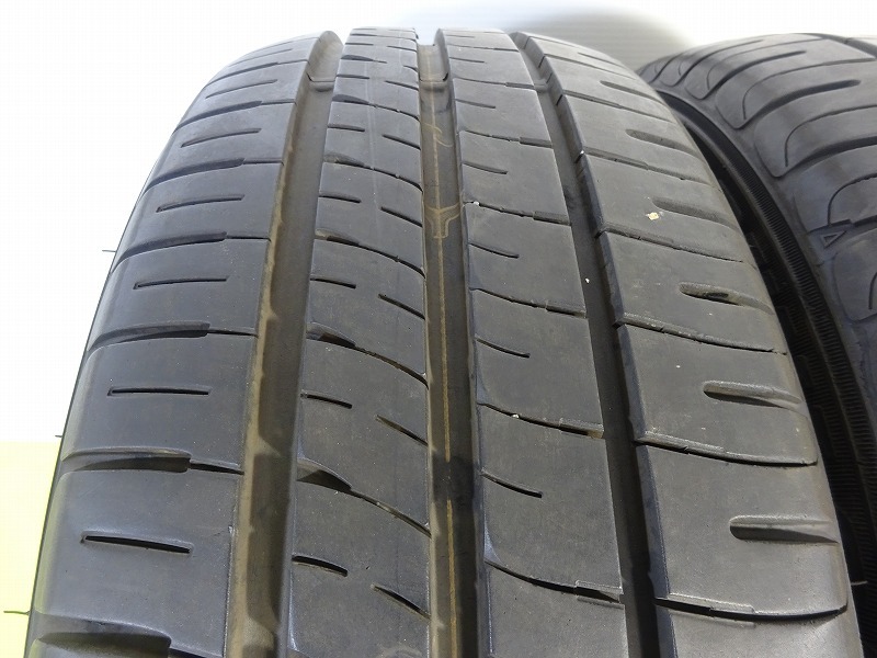 ダンロップ ENASAVE EC204 185/55R15 82V★9分山 2021年製 2本 中古 ノーマル【送料無料】AOM-K0455 青森_画像2