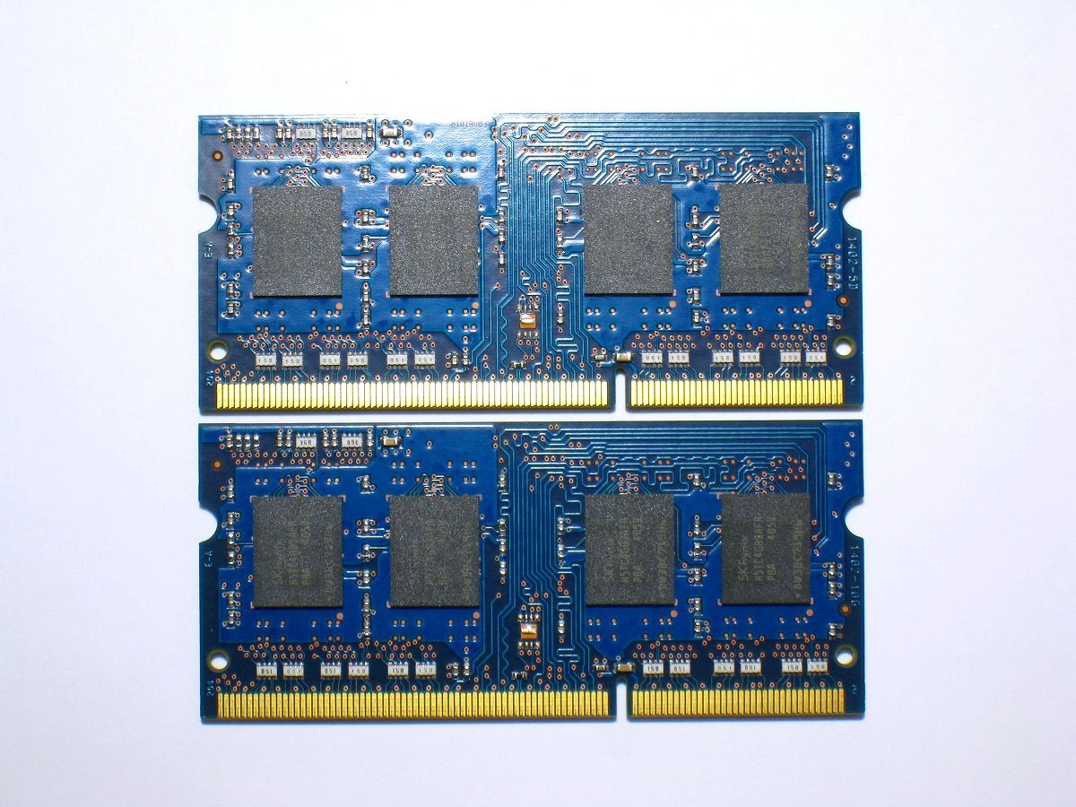 [ б/у ]SK hynix PC3L-12800S(DDR3L-1600) 4GB×2 листов всего 8GB HMT451S6AFR8A-PB
