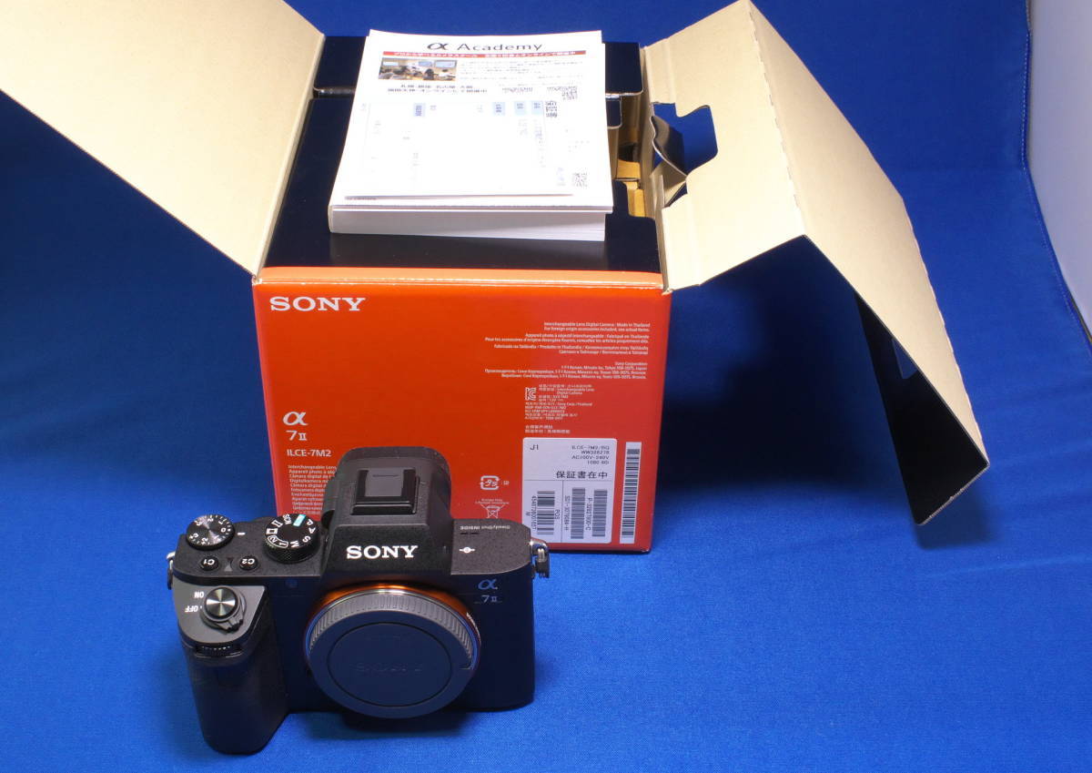 ヤフオク! - 未使用に近い開封保管品 SONY α7Ⅱ ILCE-7M2 ボ