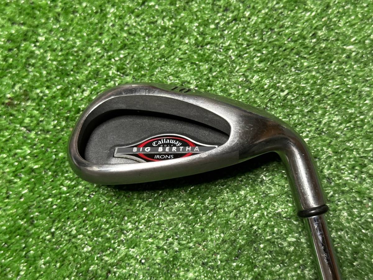 SAI-3980　中古　単品アイアン　キャロウェイ　Callaway GOLF　BIG BERTHA　10番アイアン　スチールシャフト　Flex R_画像1