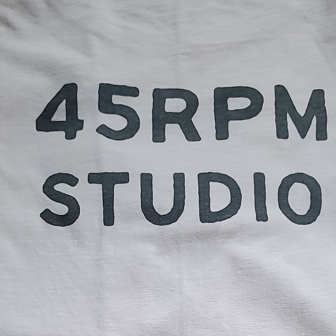 45rpmバックロゴTシャツ　size2